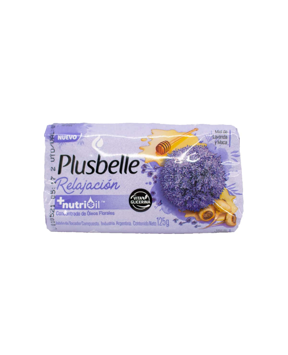 Jabón De Tocador Plusbelle Relajación 125 Gr